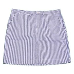 Ralph Lauren Sports Seersucker Skirt Stripe Skirt